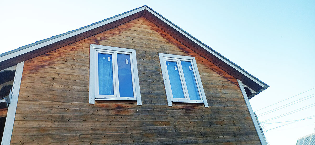 I forgot about the ventilation gap - it's a disgrace! Inspection of a frame house, whose builders left him no chance - My, The property, House, Buying a property, Technical supervision, Expertise, Survey, Lodging, Longpost