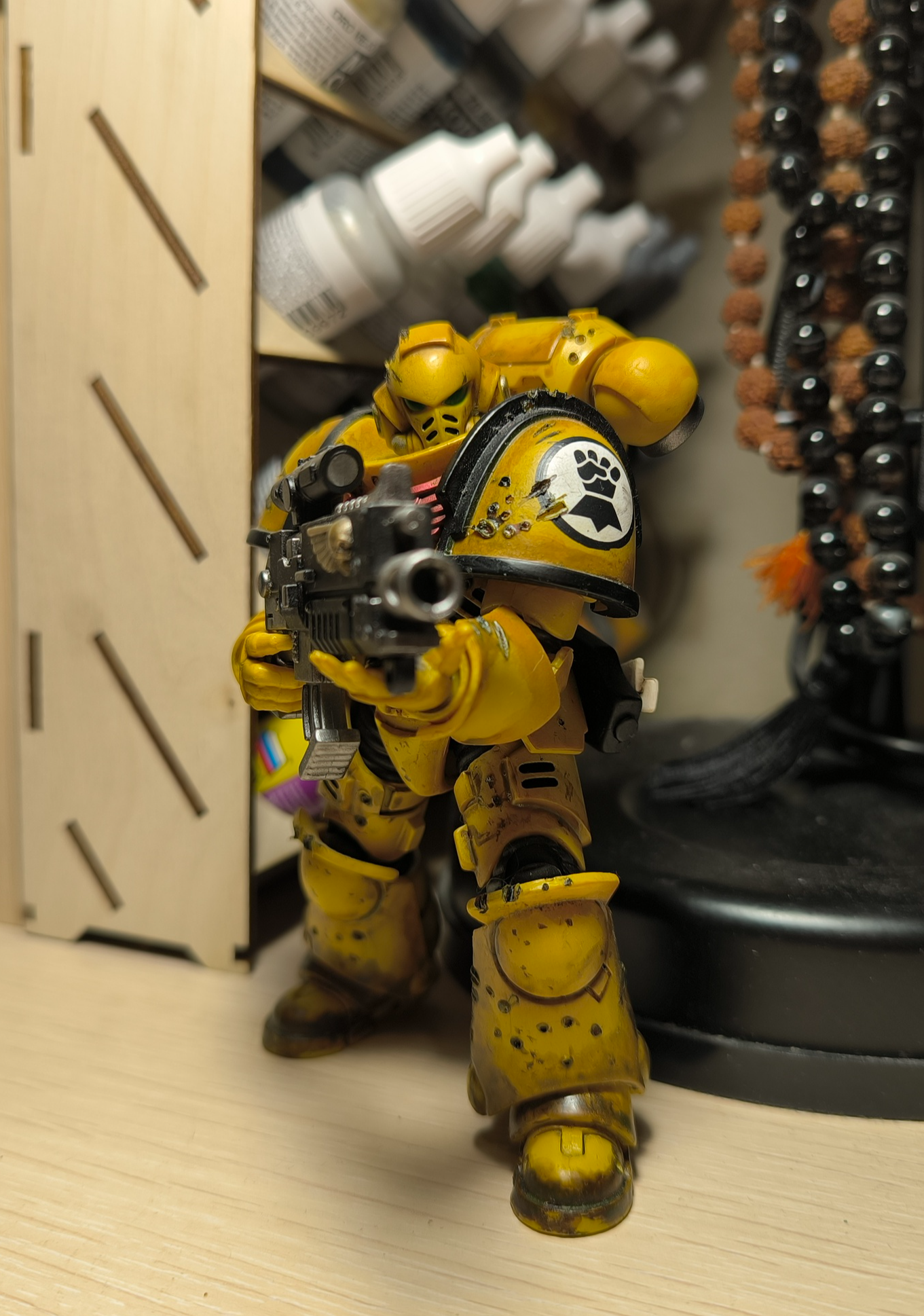 Continuation of the post White Consul from JoyToy - My, Mobile photography, Warhammer 40k, Warhammer, Joy toy, Primaris space marines, Loyal Space marines, Longpost, Imperial fists, Reply to post, A wave of posts