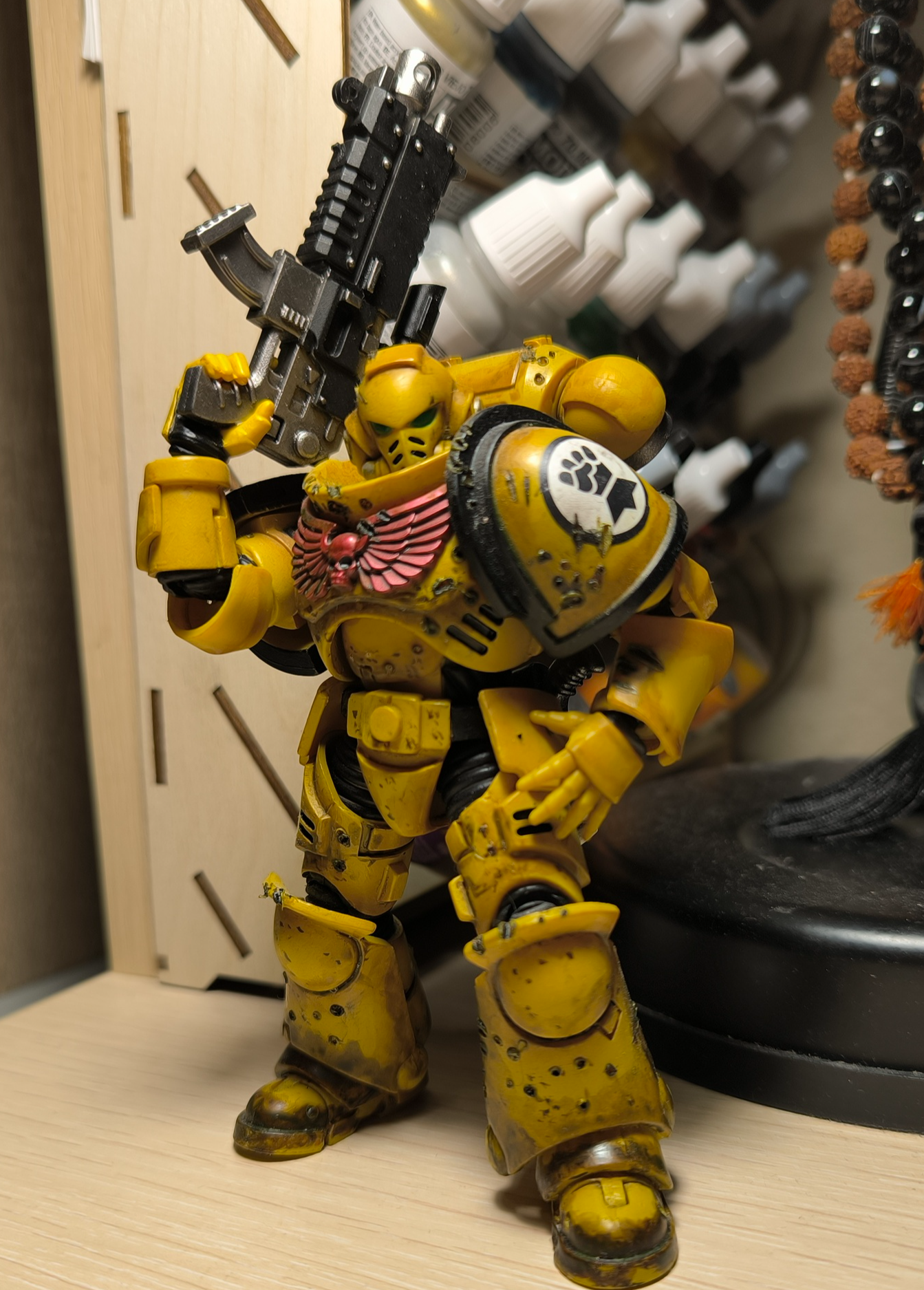 Continuation of the post White Consul from JoyToy - My, Mobile photography, Warhammer 40k, Warhammer, Joy toy, Primaris space marines, Loyal Space marines, Longpost, Imperial fists, Reply to post, A wave of posts