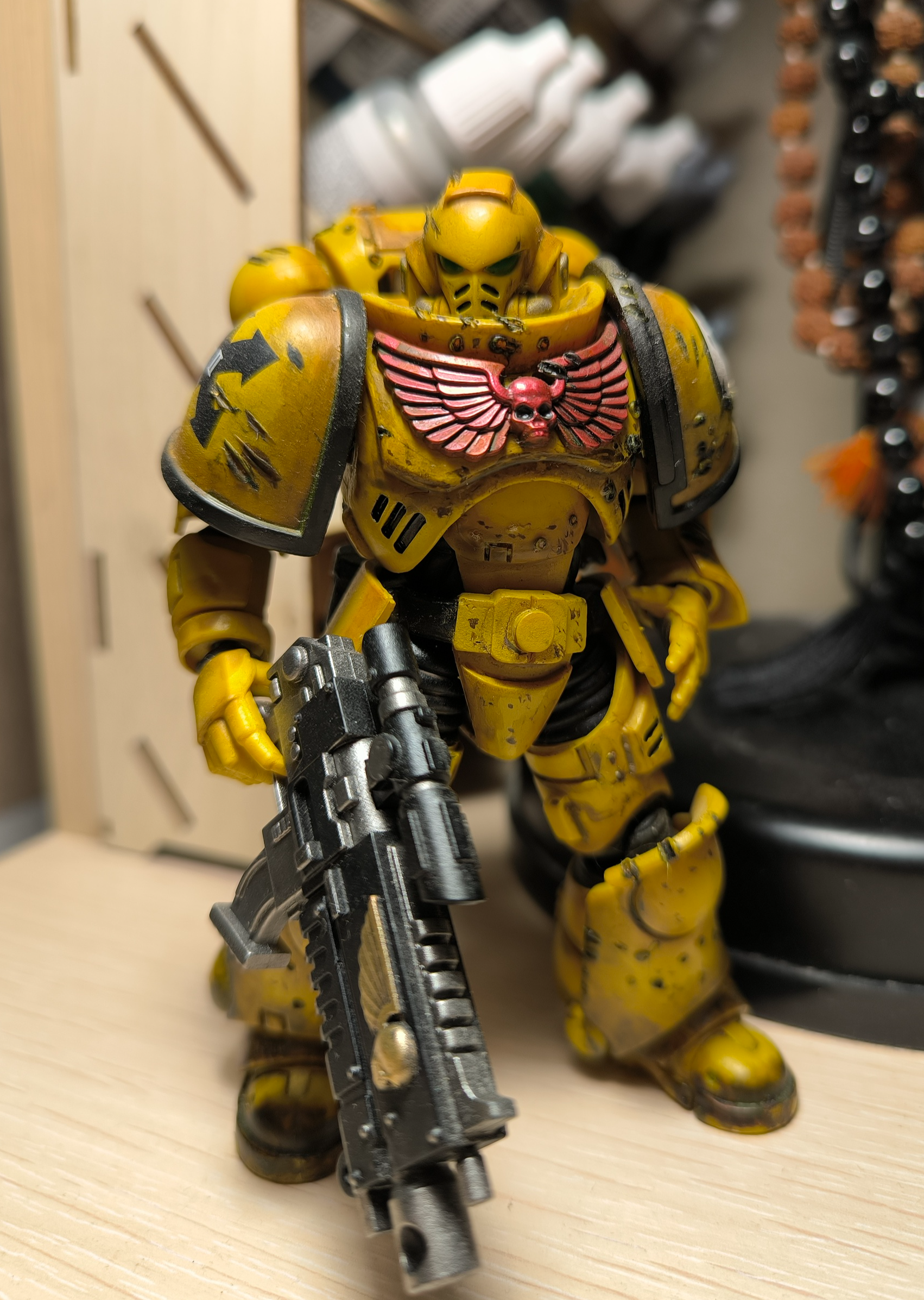 Continuation of the post White Consul from JoyToy - My, Mobile photography, Warhammer 40k, Warhammer, Joy toy, Primaris space marines, Loyal Space marines, Longpost, Imperial fists, Reply to post, A wave of posts