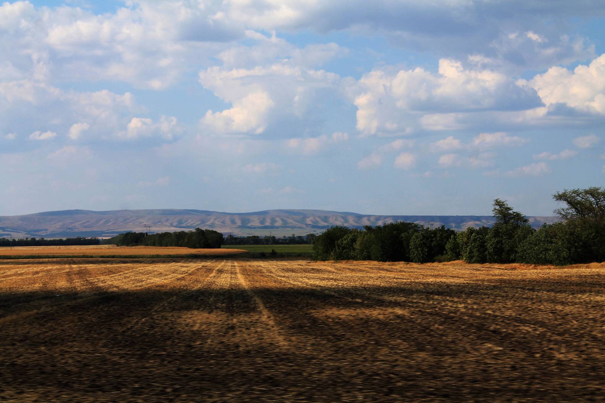 The fields have not been mown yet - My, The photo, Landscape, Nature, Field, Autumn, The hills