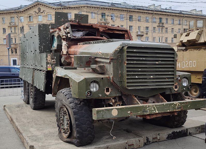 SVO trophies arrived in Novosibirsk - My, Firearms, Weapon, Military equipment, Politics, Trophy, Longpost