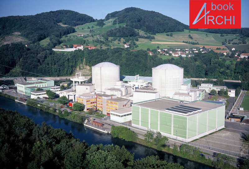 External appearance of foreign nuclear power plants (Beznau NPP) - My, Architecture, Design, nuclear power station, Longpost