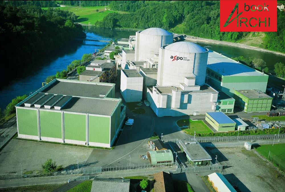 External appearance of foreign nuclear power plants (Beznau NPP) - My, Architecture, Design, nuclear power station, Longpost