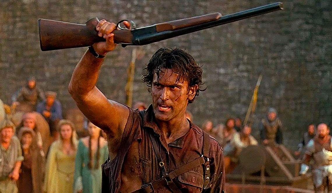 How the film Evil Dead 3. Army of Darkness was filmed: stills from the set and 17 interesting facts about the film - Evil Dead, Horror, Actors and actresses, Spoiler, Photos from filming, Yandex Zen, Yandex Zen (link), Longpost, Repeat