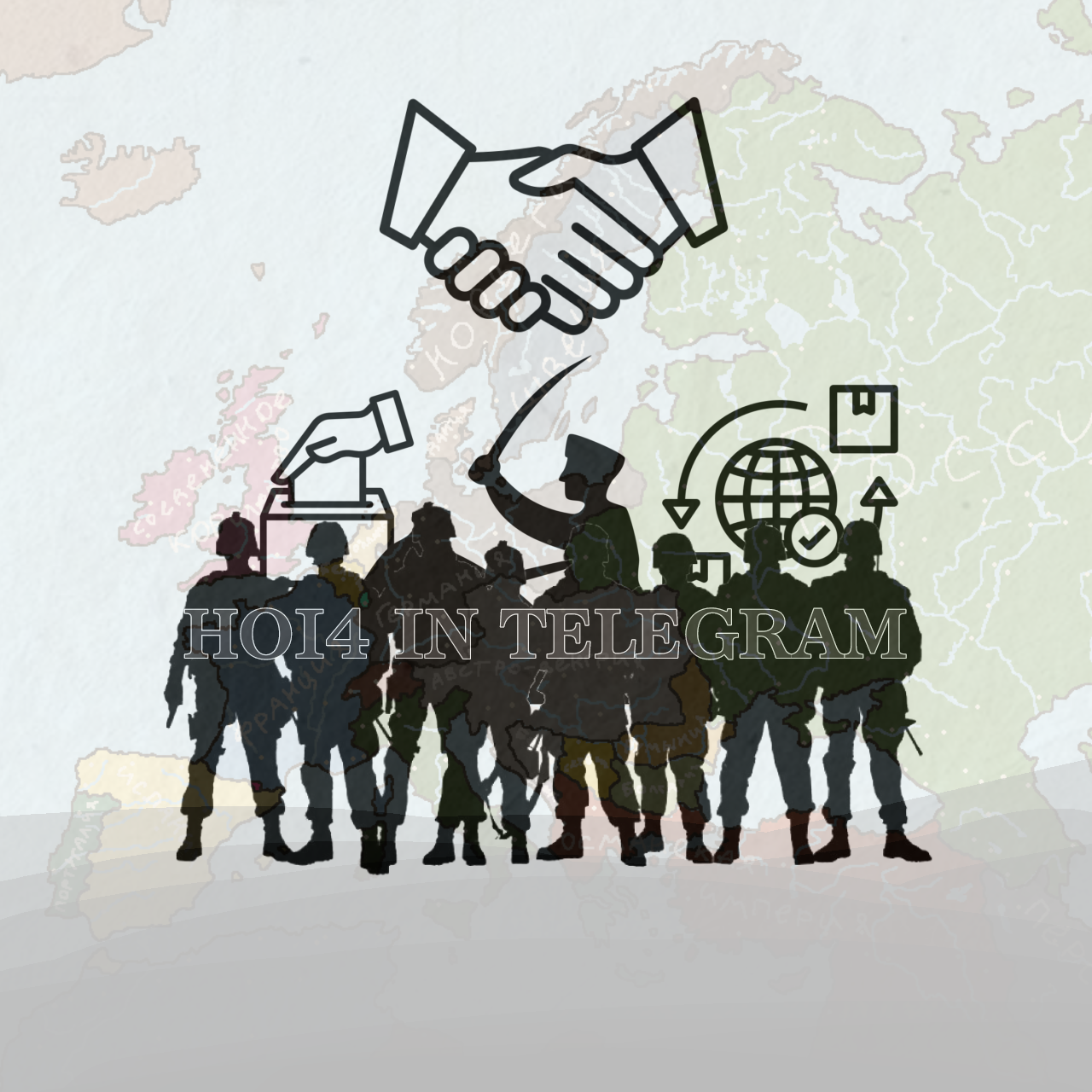 ROLE-PLAYING PROJECT BASED ON THE GAME HEARTS OF IRON 4 - Стратегия, Paradox Interactive, Multiplayer, Telegram, Hearts of Iron IV, Telegram (link)