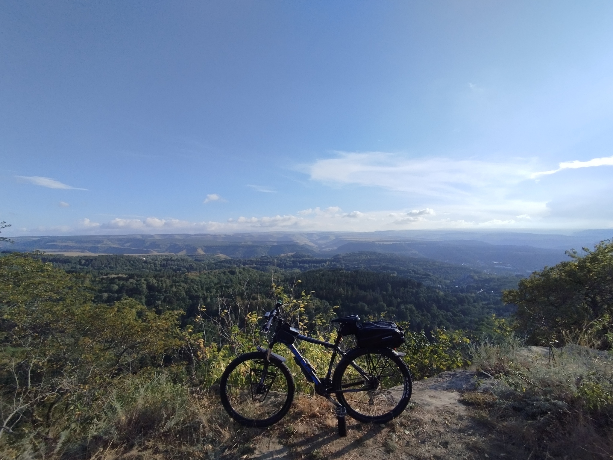 Spontaneous trip to Bolshoe Sedlo mountain, Kislovodsk area - Kislovodsk, Bike ride, A bike, The mountains, Video, Longpost