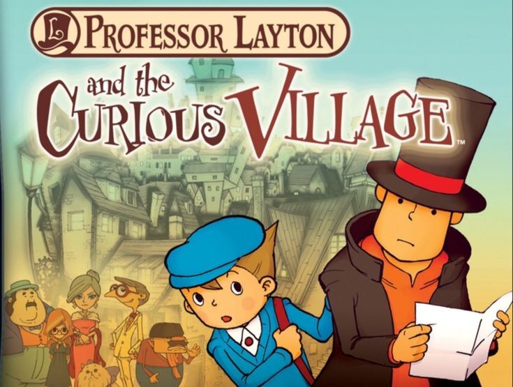 Professor Layton and the Curious Village - Nintendo DS - My, Computer games, Video game, Nintendo, Nintendo 3DS, Xbox, Playstation, Nintendo switch, Longpost