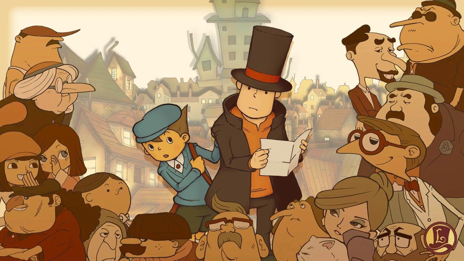 Professor Layton and the Curious Village - Nintendo DS - My, Computer games, Video game, Nintendo, Nintendo 3DS, Xbox, Playstation, Nintendo switch, Longpost