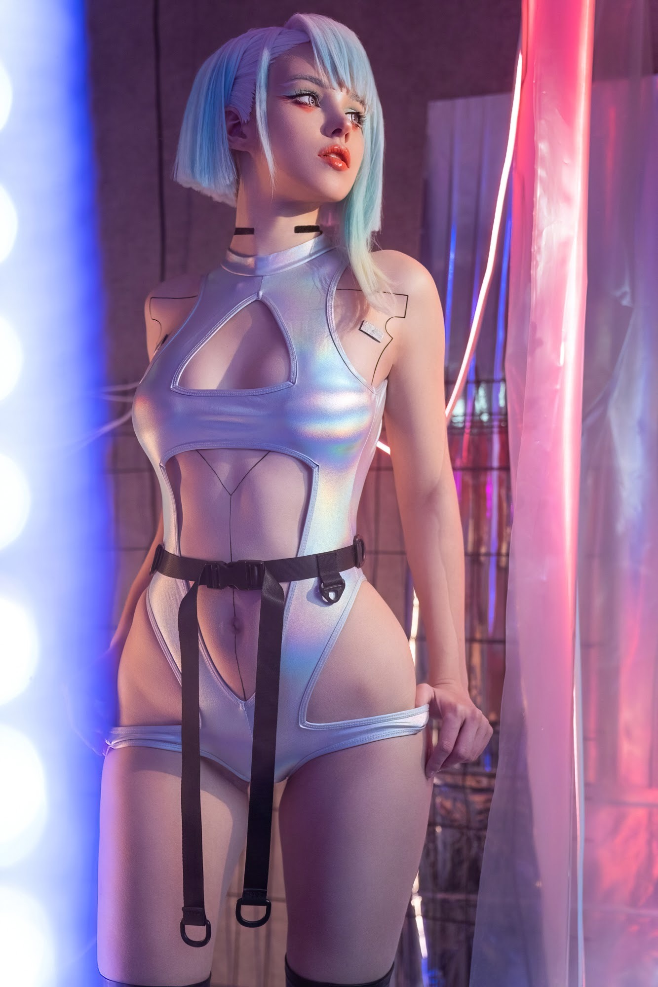 Do you want a netrunner? - Anime, Cosplay, Sasha Holland, Lucy (Edgerunners), Girls