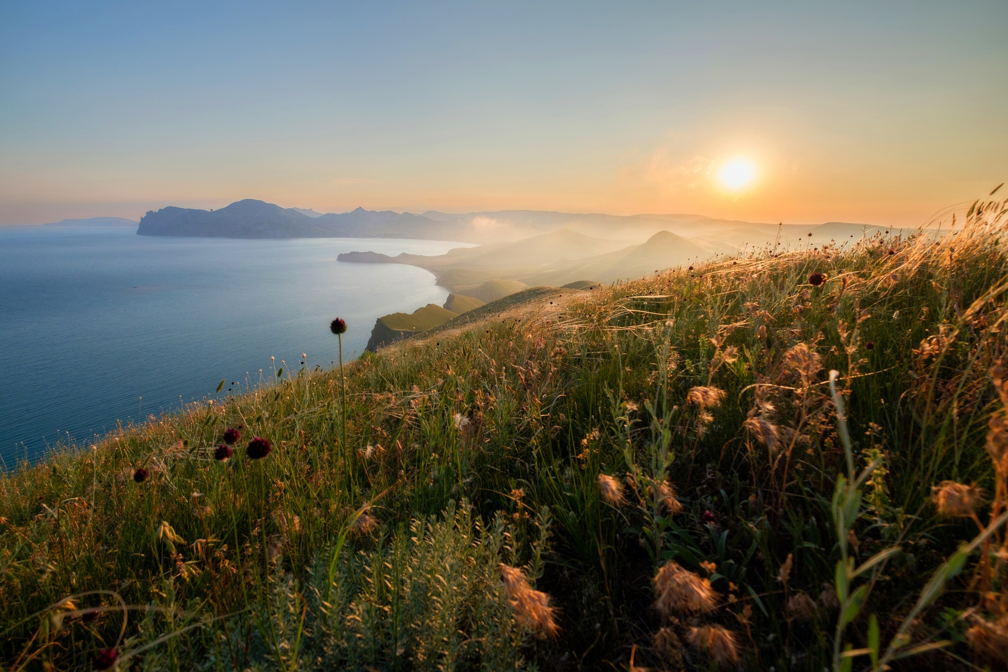 Киммерия - Моё, Крым, Небо, Россия, Фотография, Черное море, Коктебель, Рассветы и закаты