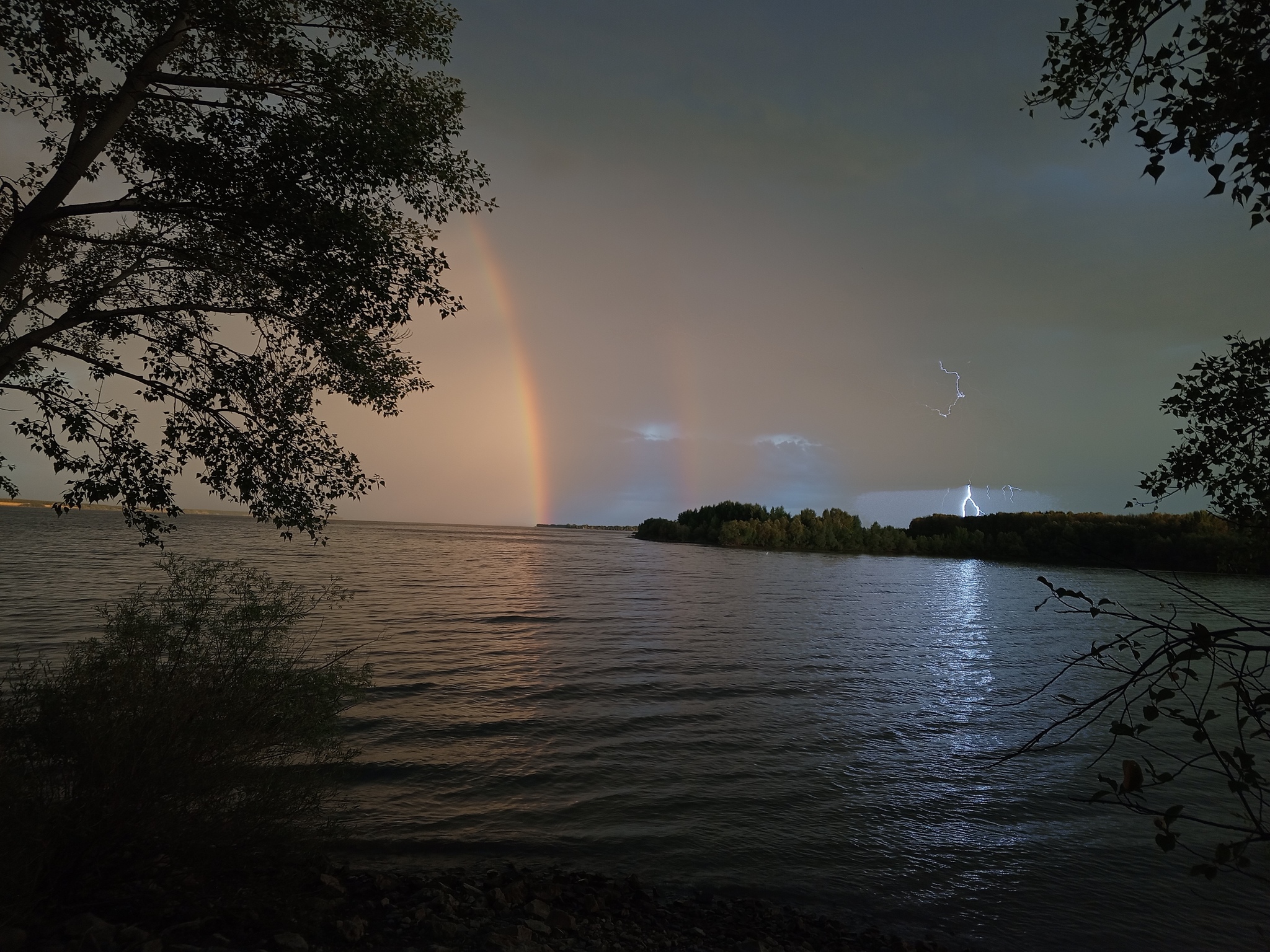 Красота водохранилища - Моё, Водохранилище, Алтайский край, Рыбалка, Мобильная фотография, Природа, Длиннопост