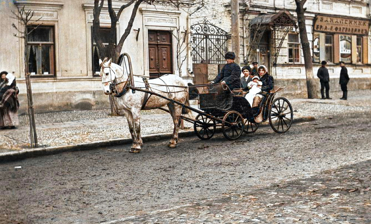 Life and views of Rostov-on-Don in pre-revolutionary Russia. 20 colorized photographs - My, Historical photo, Old photo, History, Rostov-on-Don, 19th century, 20th century, Colorization, Российская империя, Longpost