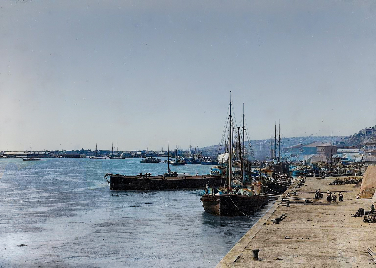 Life and views of Rostov-on-Don in pre-revolutionary Russia. 20 colorized photographs - My, Historical photo, Old photo, History, Rostov-on-Don, 19th century, 20th century, Colorization, Российская империя, Longpost