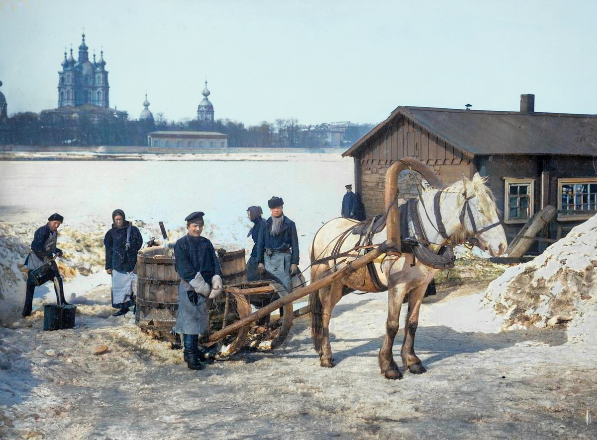 Подборка интересных и необычных фотографий Российской Империи. 20 раскрашенных фотографий.Часть V - Моё, Историческое фото, Старое фото, Российская империя, Колоризация, История России, 19 век, 20 век, Длиннопост