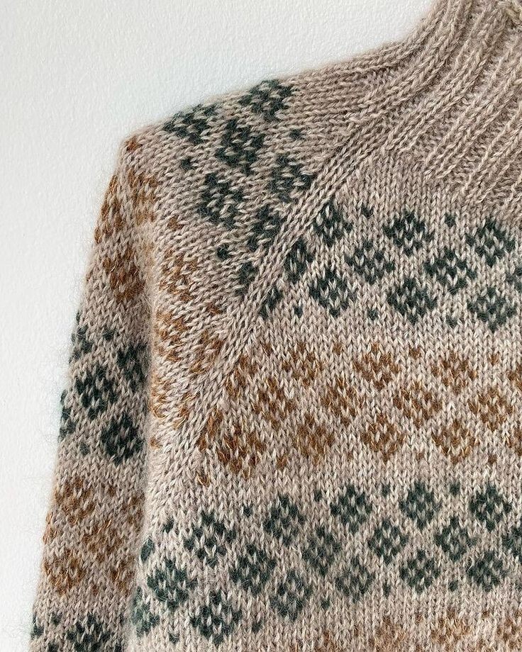 Autumn is the time for cozy sweaters and jacquard - Knitting, Needlework without process, Needlework, Jacquard, Fashion, Style, Autumn, Pullover, Knitting, Longpost