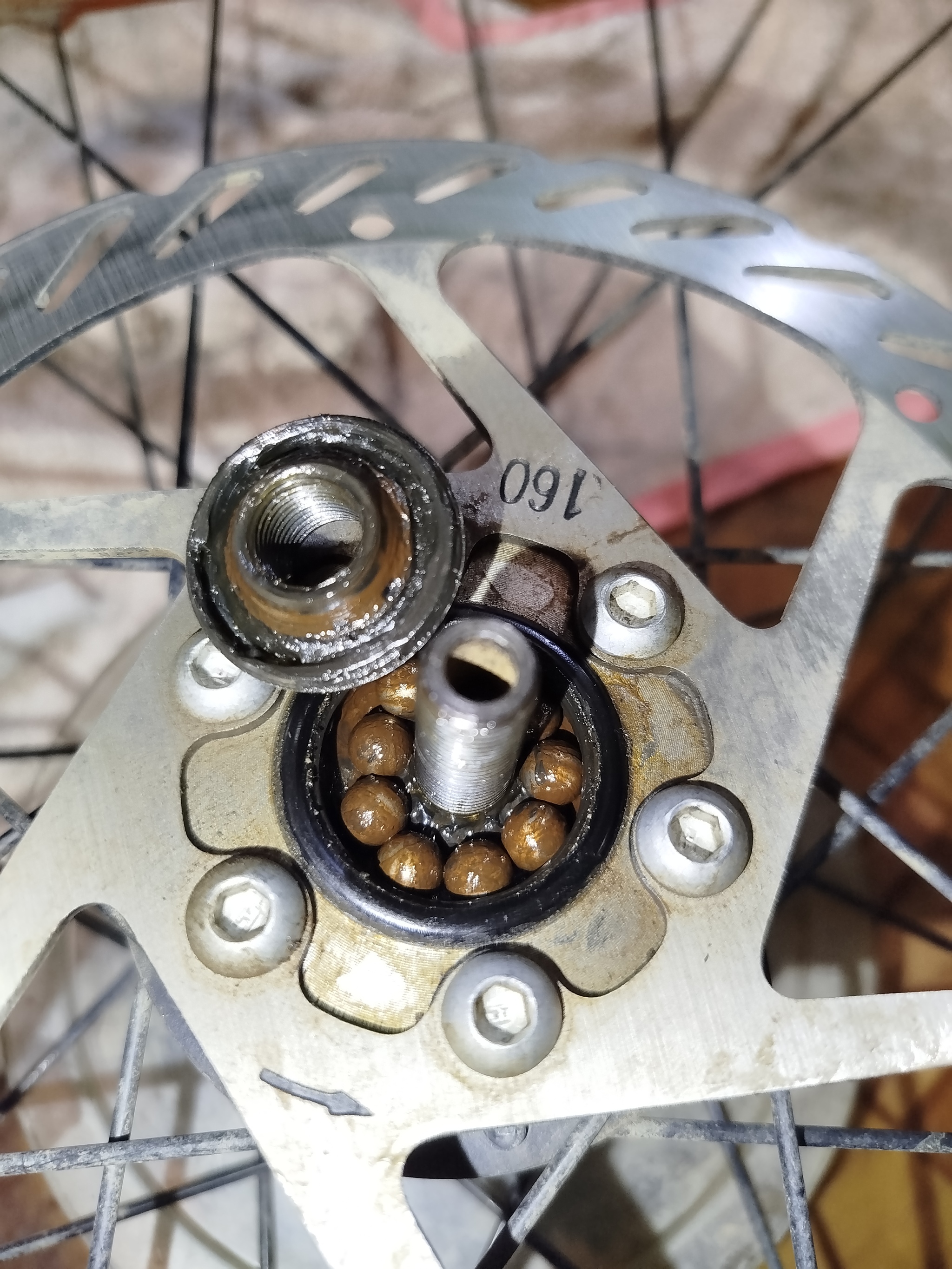 Autumn maintenance, winter preservation - My, A bike, Bicycle repair, Rust, Corrosion, Autumn, Winter, Longpost