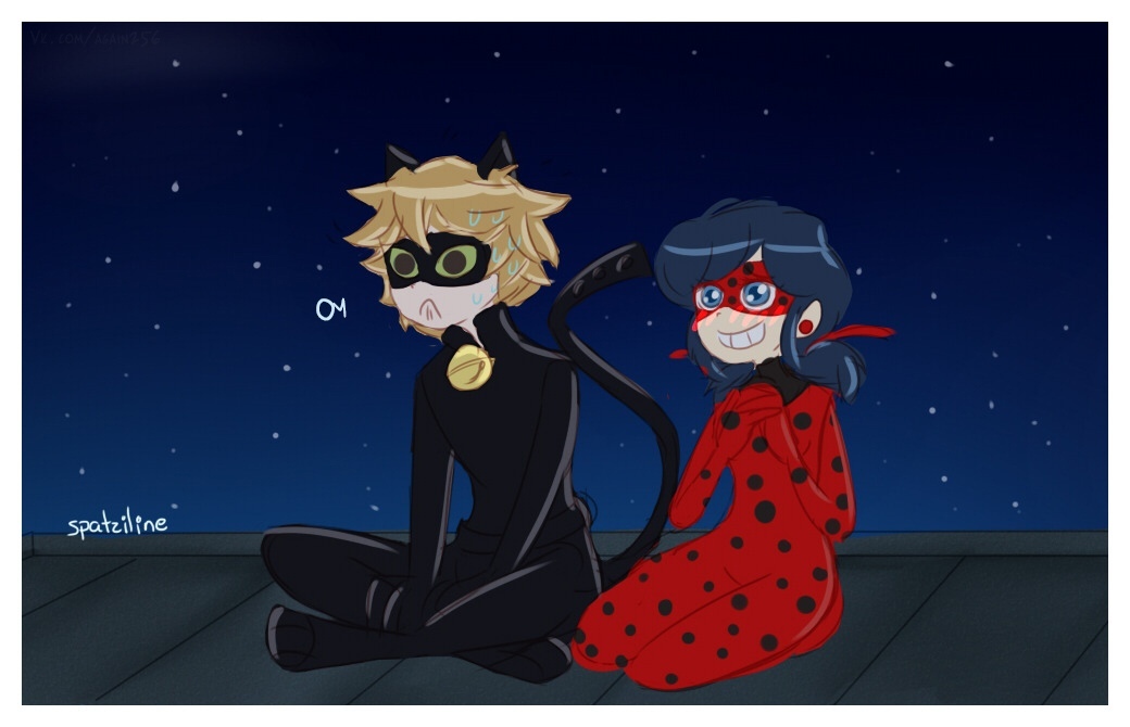 Absurd, right? - Comics, Art, Lady Bug and Super Cat, Cartoons, Chat Noir, Marinette, Spatziline, Longpost