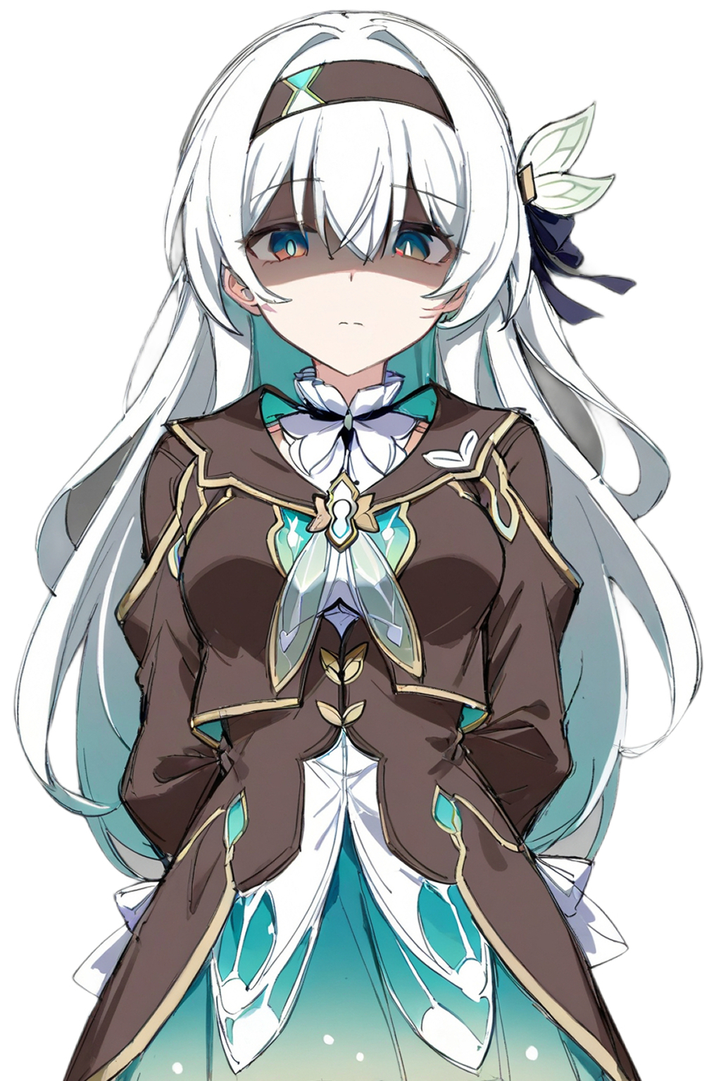 Sveta deigns to be angry - Anime art, Pixiv, Anime, Firefly (Honkai: Star Rail), Neural network art, Honkai: Star Rail