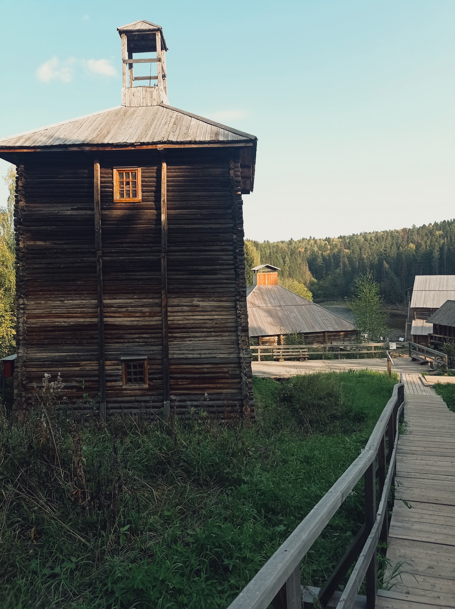 Музей деревянного зодчества Хохловка Пермский край - Моё, Пермь, Пермский край, Музей, Мобильная фотография, Длиннопост