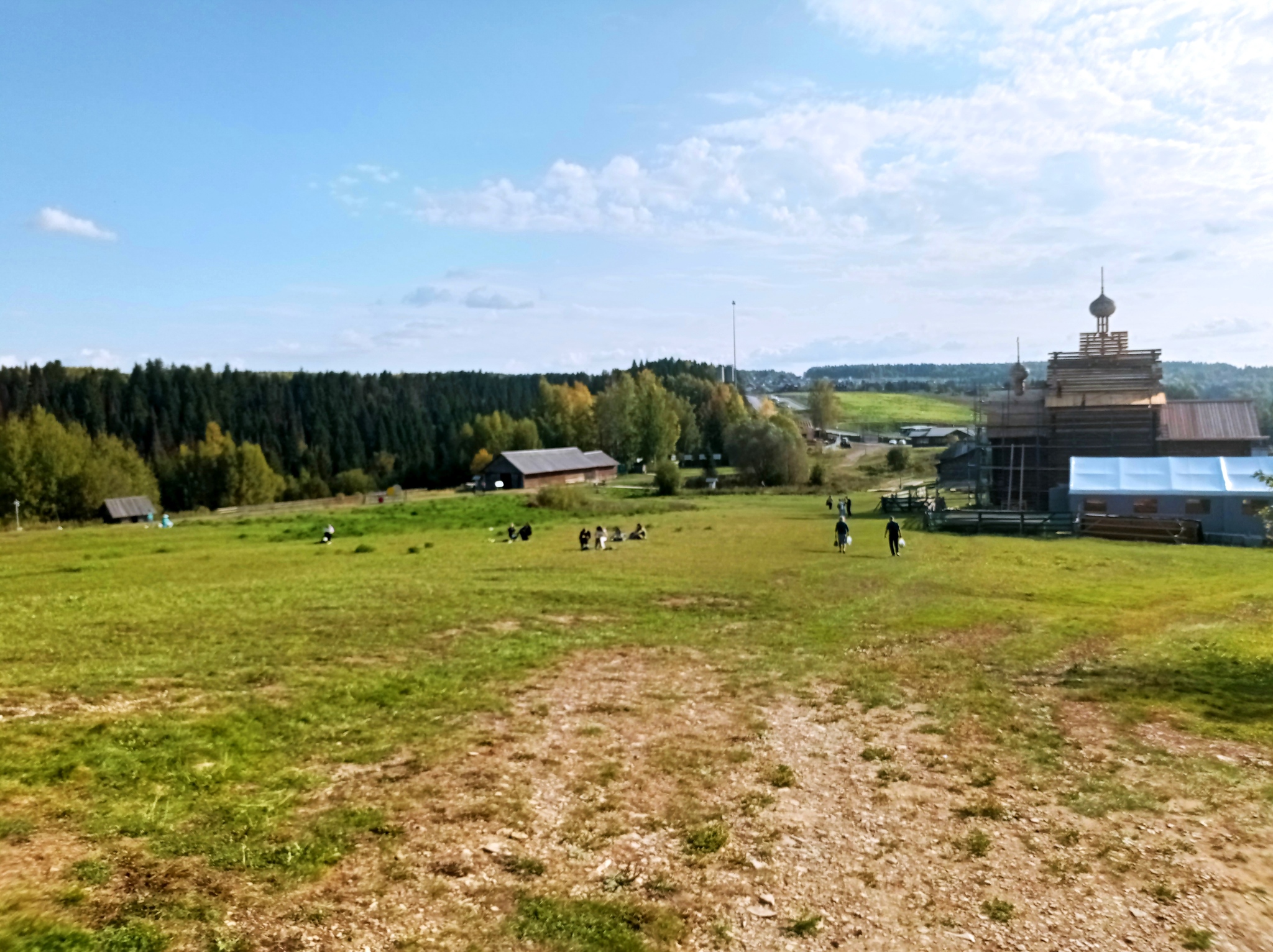 Музей деревянного зодчества Хохловка Пермский край - Моё, Пермь, Пермский край, Музей, Мобильная фотография, Длиннопост