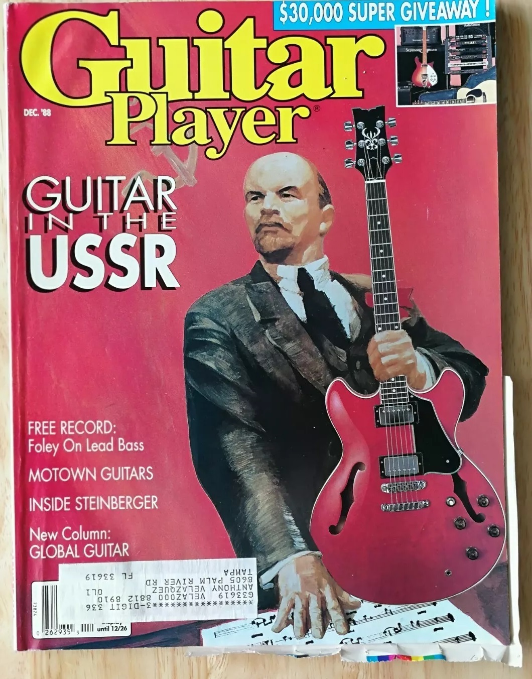 When Lenin was little, he played guitar rock - Images, Clippings from newspapers and magazines, Magazine, USA, Cranberry, Media and press