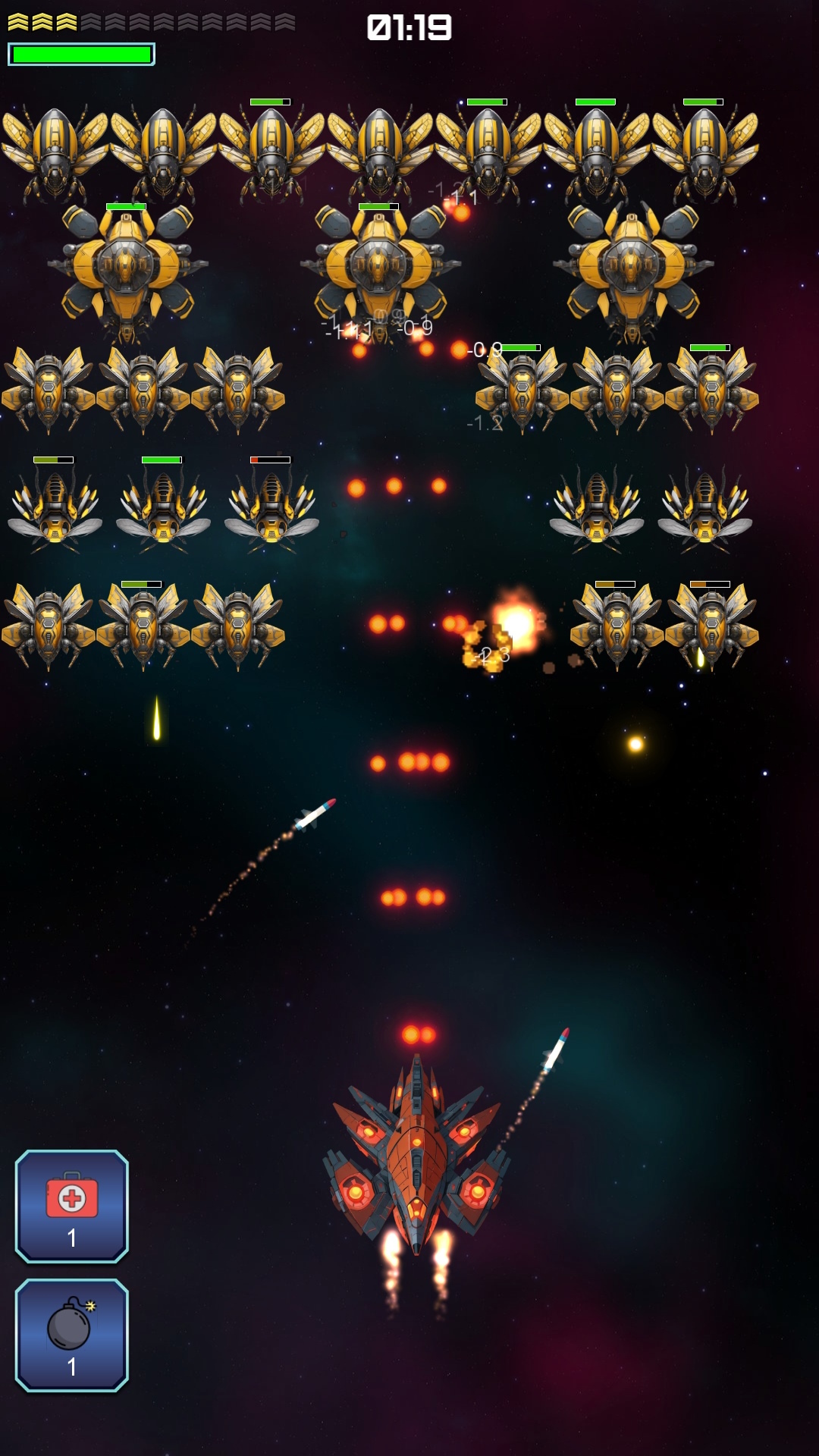 Galaxy Invaders: Annihilation - Моё, Космический корабль, Аркадные игры, Space Invaders, Космос, Инди игра, Игры на Android, Android разработка, Cocos2d-x, Хобби, Инди, Видео, Длиннопост