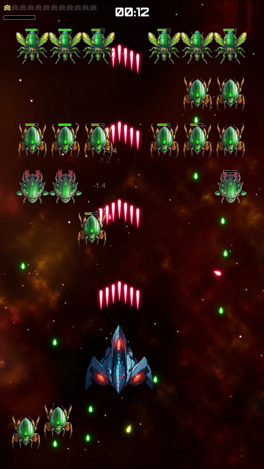 Galaxy Invaders: Annihilation - Моё, Космический корабль, Аркадные игры, Space Invaders, Космос, Инди игра, Игры на Android, Android разработка, Cocos2d-x, Хобби, Инди, Видео, Длиннопост