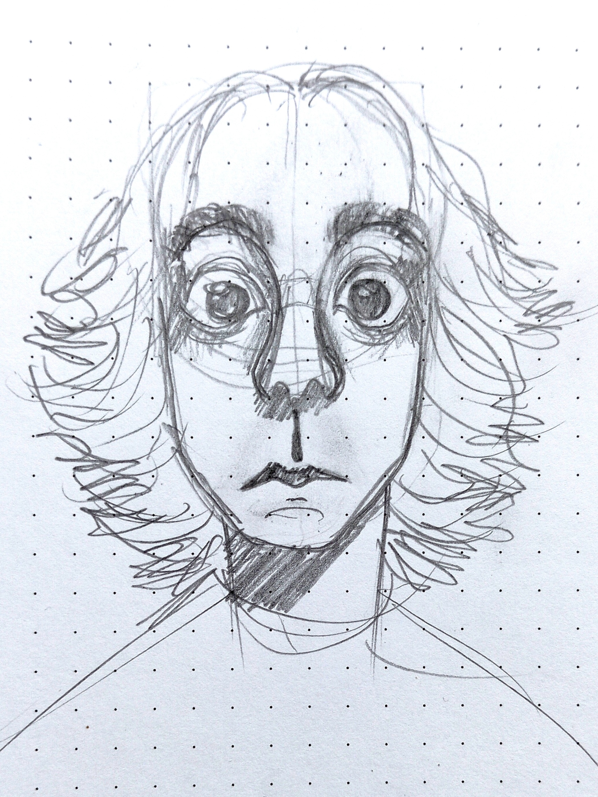 Yeeey, first post here! I plan to publish drawings and sketches here. Why is my first post a sketch by Daron Malakian? Because ):] - My, Art, Sketch, 2D, Pencil drawing, Beginner artist, First post