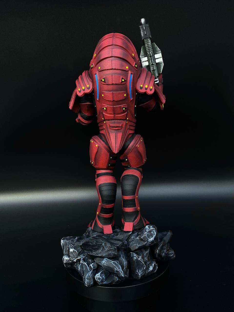 Urdnot Wrex - 3D печать, Games, Mass effect, Wrex, Instagram (link), Longpost