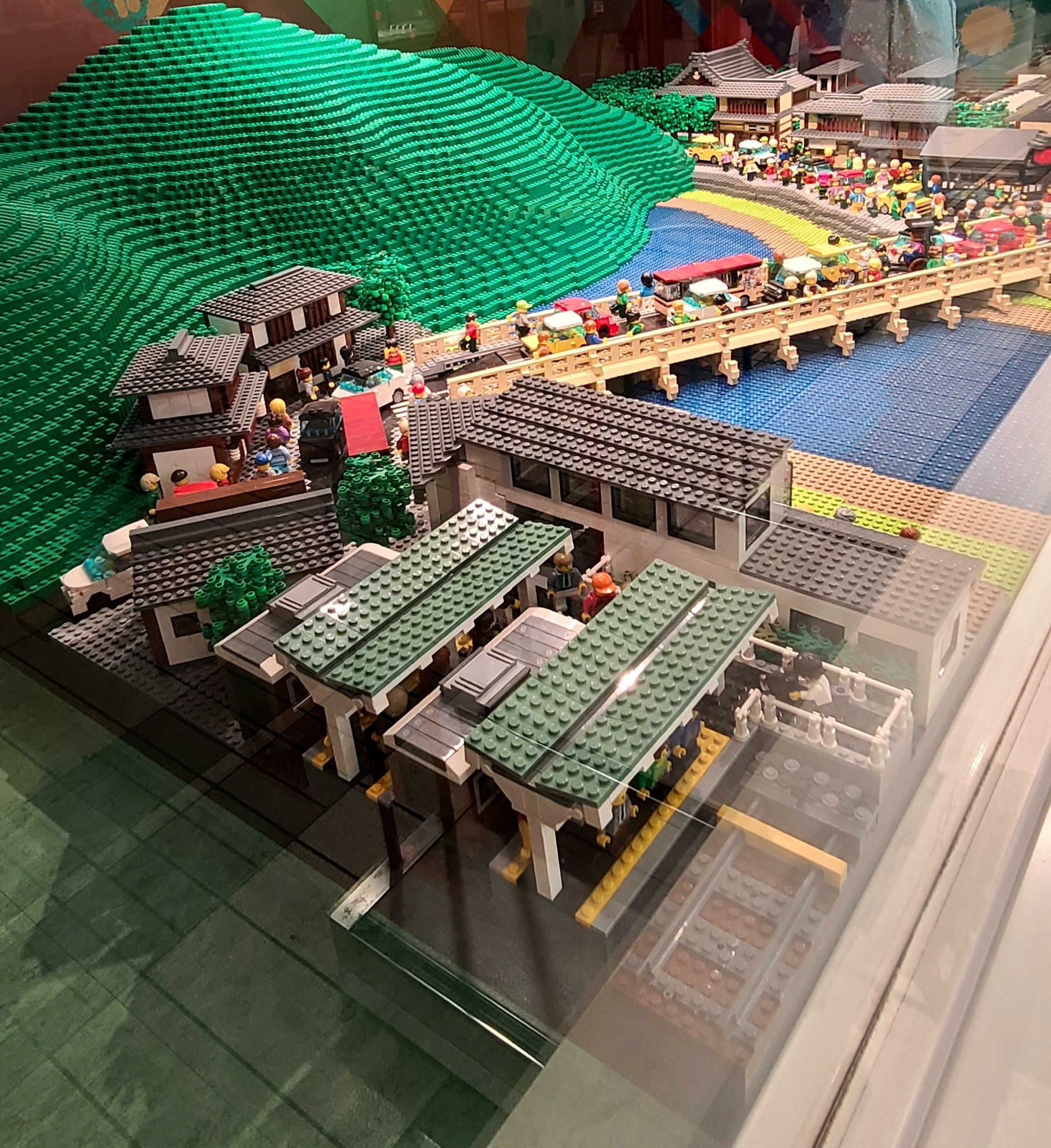 Lego Hankyu Bricks Museum - My, Survey, Lego, Collecting, Japan, Osaka, Models, Constructor, Scale model, Collection, Modeling, Mat, Longpost