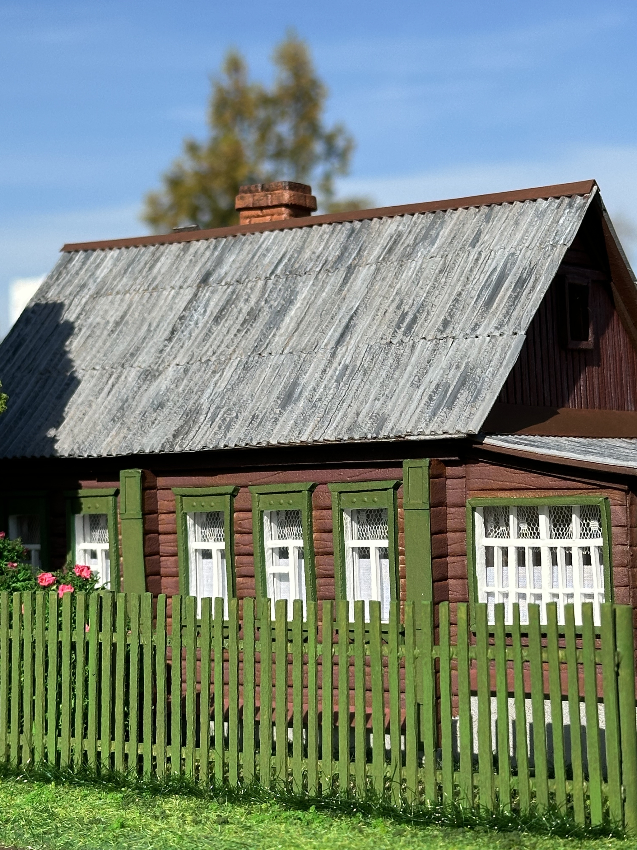 Holidays in Moscow Region - My, Holidays, Grandmother, Childhood, Layout, Handmade, Village, House in the village, Longpost