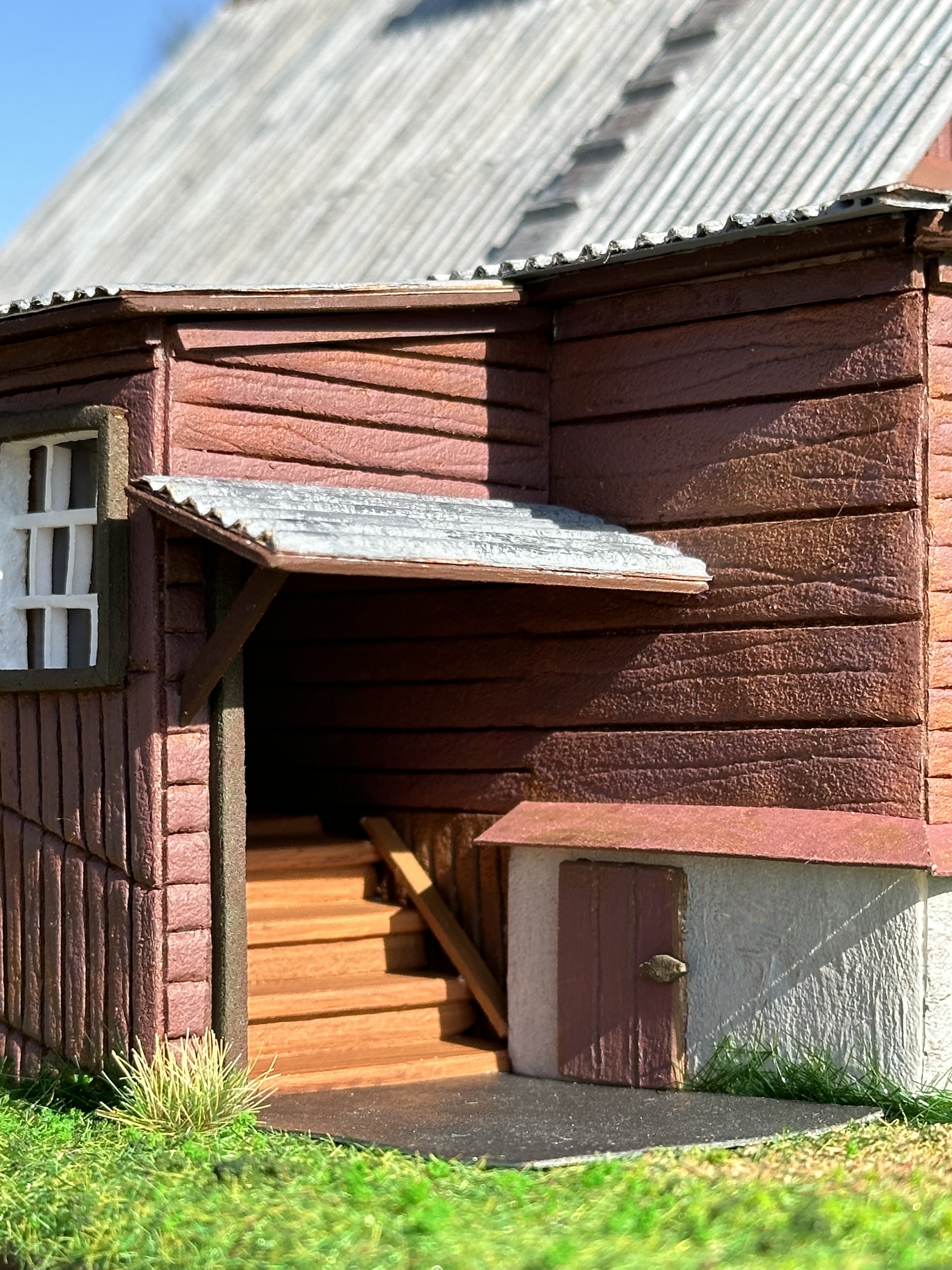 Holidays in Moscow Region - My, Holidays, Grandmother, Childhood, Layout, Handmade, Village, House in the village, Longpost