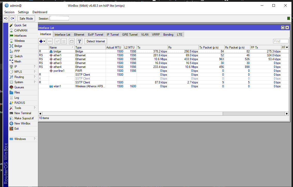 New Winbox 4 - Mikrotik, Linux, Windows, Mac os, System administration, Program, Appendix