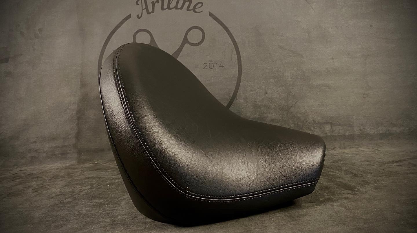 Seat reupholstery Yamaha Drag star 1100 - My, Workshop, Leather products, Needlework with process, Small business, Longpost