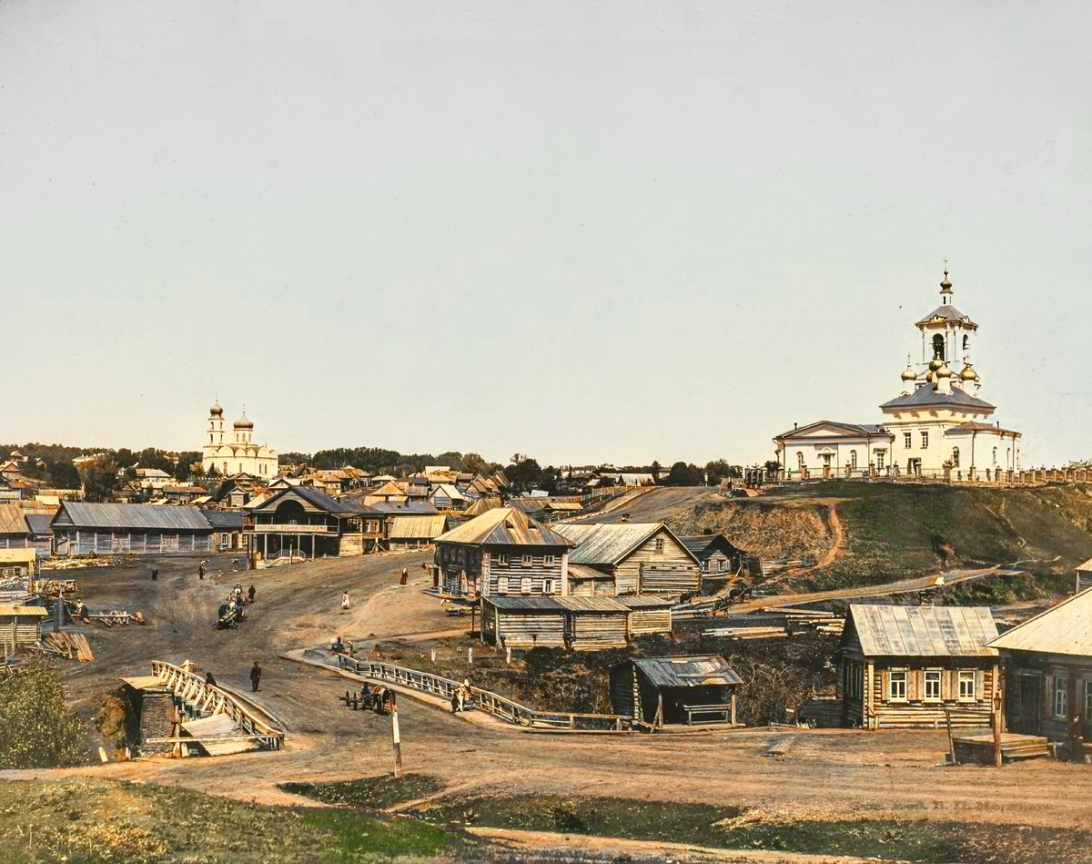 Life and views of Ufa in pre-revolutionary Russia. 20 colorized photographs - My, Historical photo, Old photo, History, Ufa, Bashkortostan, Colorization, Российская империя, 19th century, 20th century, Longpost