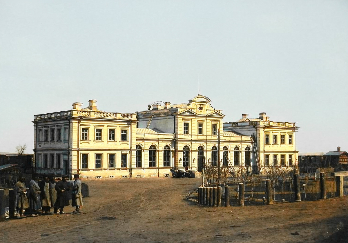 Life and views of Ufa in pre-revolutionary Russia. 20 colorized photographs - My, Historical photo, Old photo, History, Ufa, Bashkortostan, Colorization, Российская империя, 19th century, 20th century, Longpost