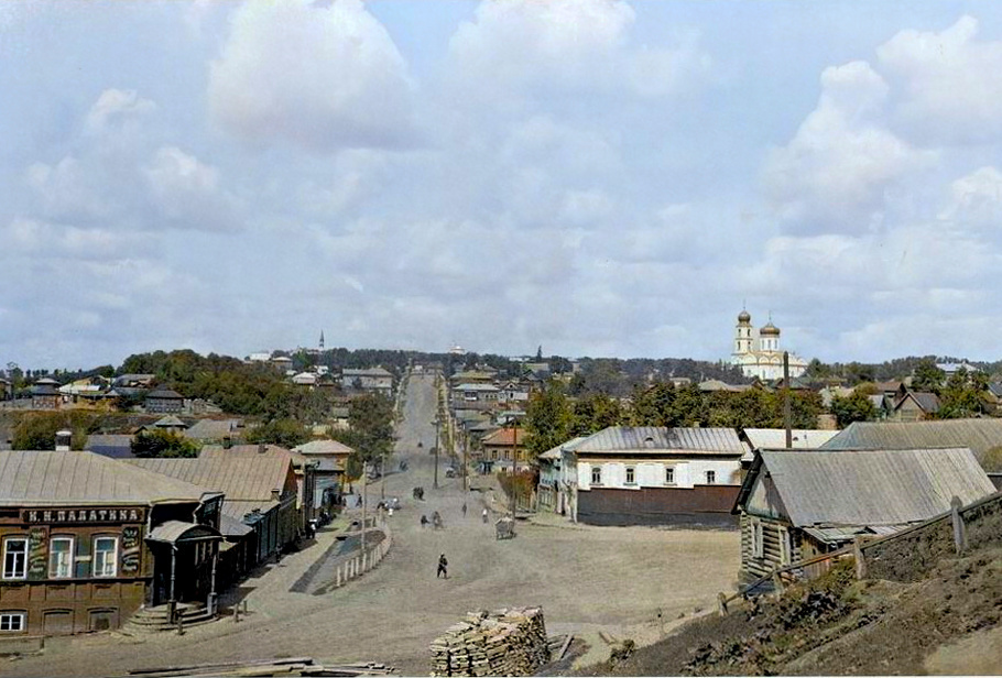 Life and views of Ufa in pre-revolutionary Russia. 20 colorized photographs - My, Historical photo, Old photo, History, Ufa, Bashkortostan, Colorization, Российская империя, 19th century, 20th century, Longpost