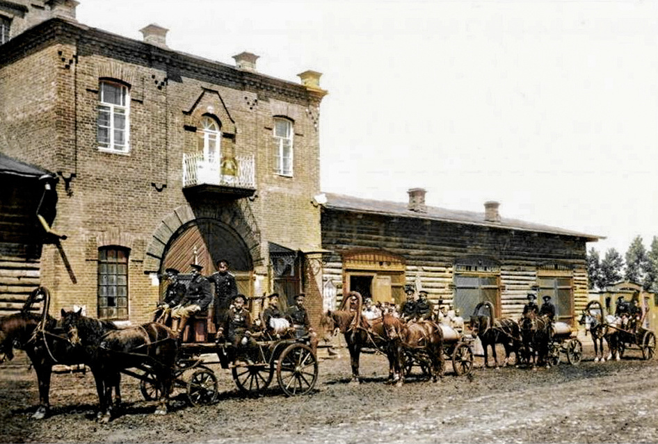 Life and views of Ufa in pre-revolutionary Russia. 20 colorized photographs - My, Historical photo, Old photo, History, Ufa, Bashkortostan, Colorization, Российская империя, 19th century, 20th century, Longpost