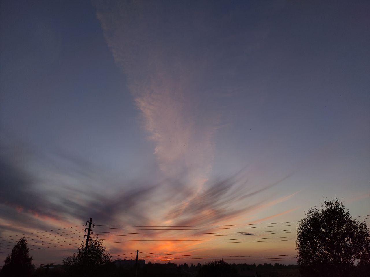 It was the 50th day of August. - My, Summer, Heat, Sunset, Longpost