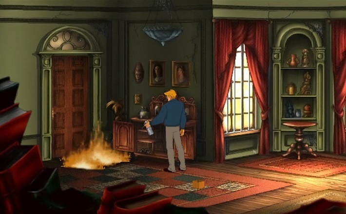 Why is Broken Sword a cult quest? In honor of the release of the updated version, we recall the entire series with its ups and downs - My, Angel of Death, Quest, Point and click, Computer, Ps One, GIF, Longpost