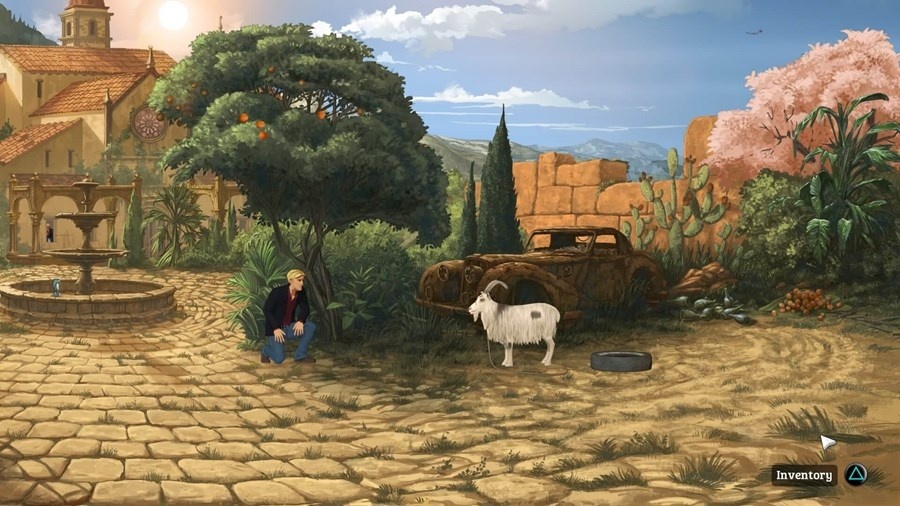 Why is Broken Sword a cult quest? In honor of the release of the updated version, we recall the entire series with its ups and downs - My, Angel of Death, Quest, Point and click, Computer, Ps One, GIF, Longpost