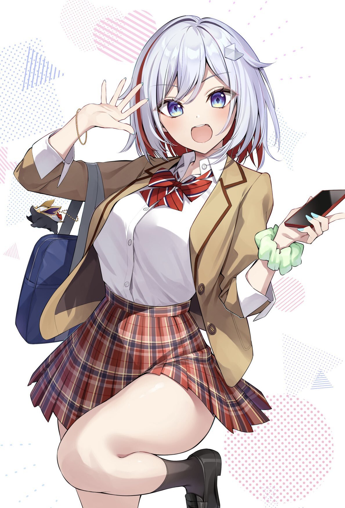 Schoolgirl Elena - Anime, Anime art, Topaz (Honkai: Star Rail), Honkai: Star Rail