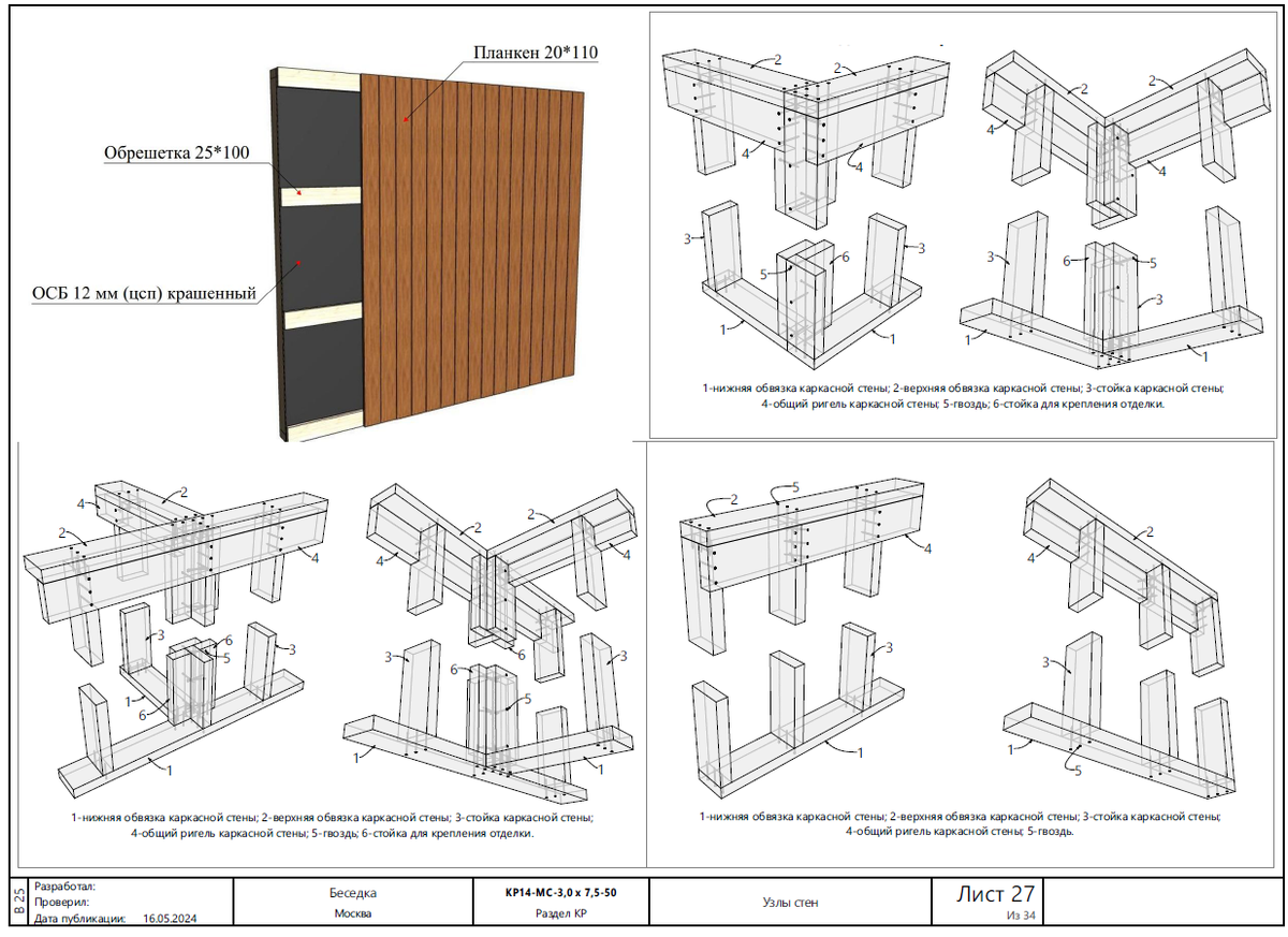 How to build, took into account all the negative experience. Gazebo in a modern style with your own hands. Project, drawings, instructions - My, Dacha, Master, Building, Alcove, Samostroy, Longpost