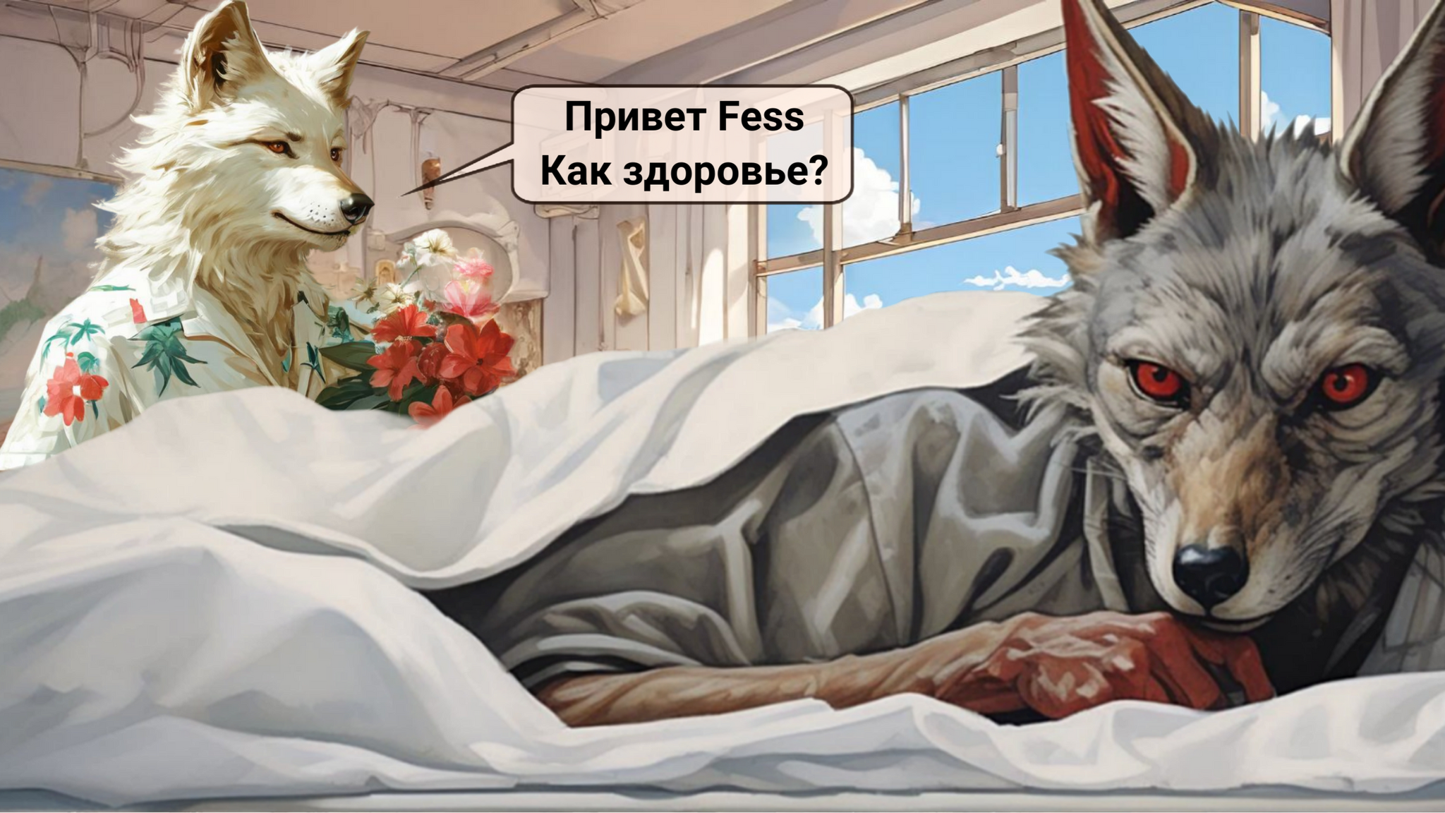 Мини комикс от Wolfmks #5 - Моё, Арт, Арты нейросетей, Furry Art, Фурри, Волк, Furry wolf, Искусство, Лиса, Шакал, Норман Роквелл, Длиннопост, Комиксы