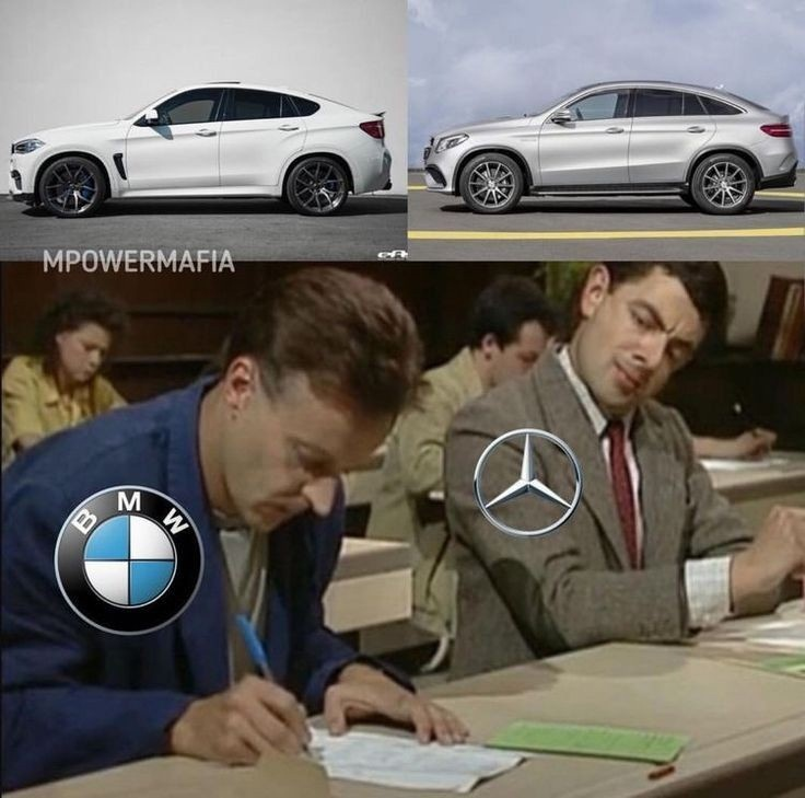 Just don't copy it exactly. - Auto, Humor, Bmw, Mercedes, Memes