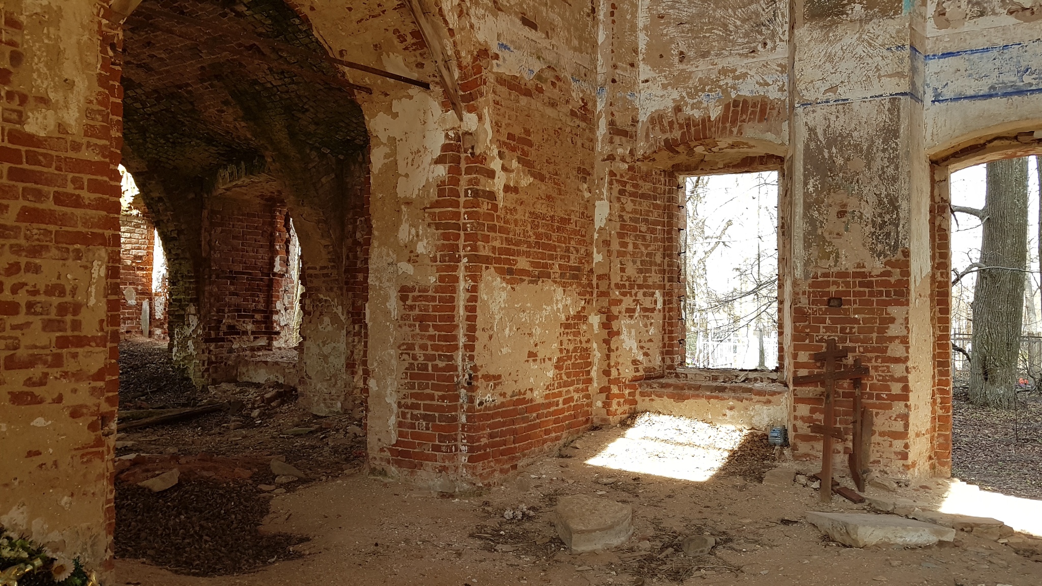 Abandoned church - My, Road trip, Travel across Russia, Temple, sights, Vladimir region, Video, Longpost