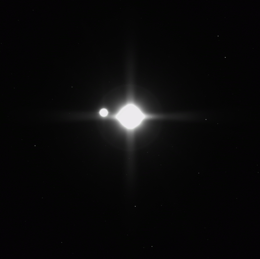 Earth and the Moon from a distance of five million kilometers - Space, Astronomy, Juice, Land, moon, The photo, Esa, Longpost