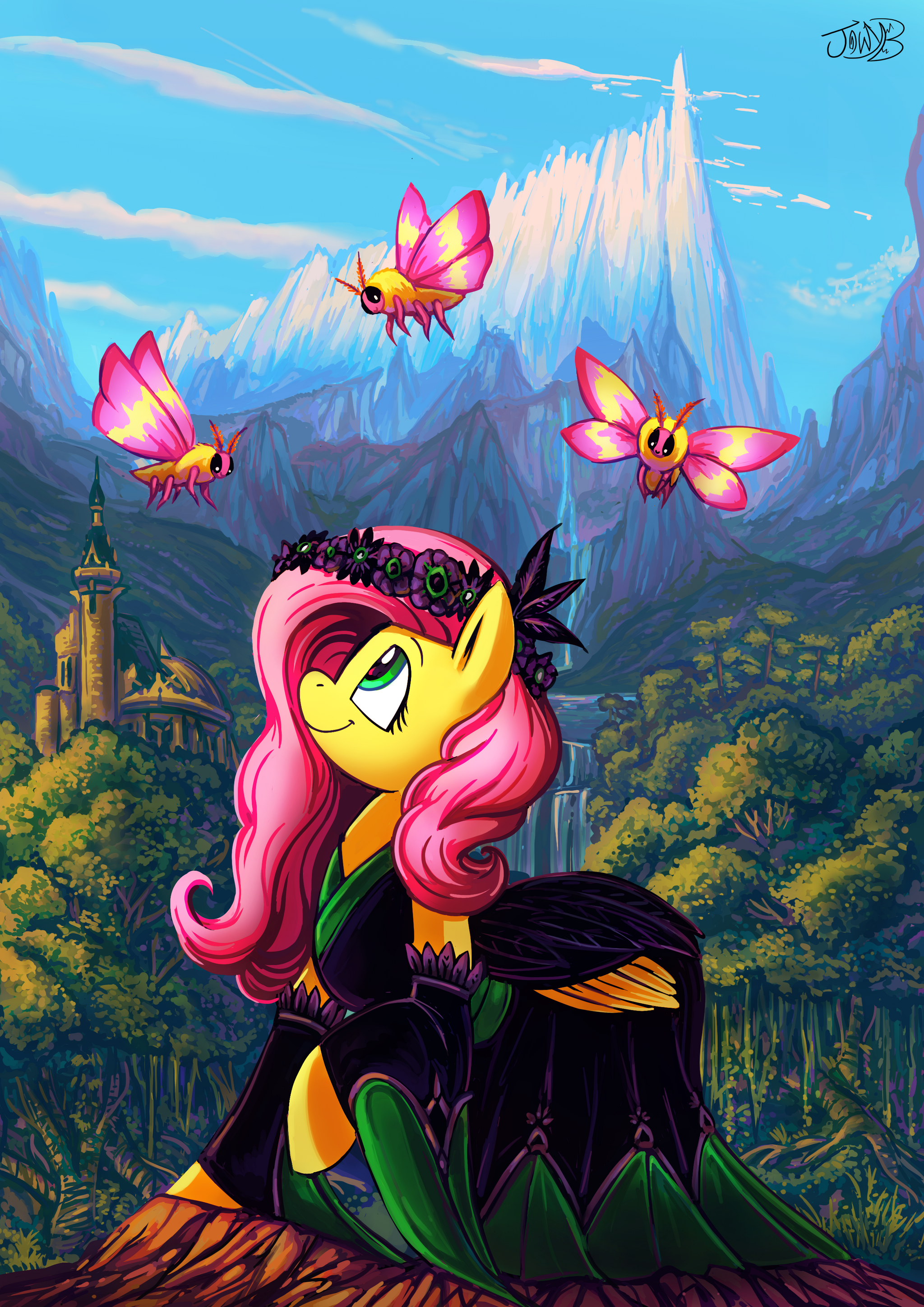 Флоть - My Little Pony, PonyArt, Fluttershy, Jowybean