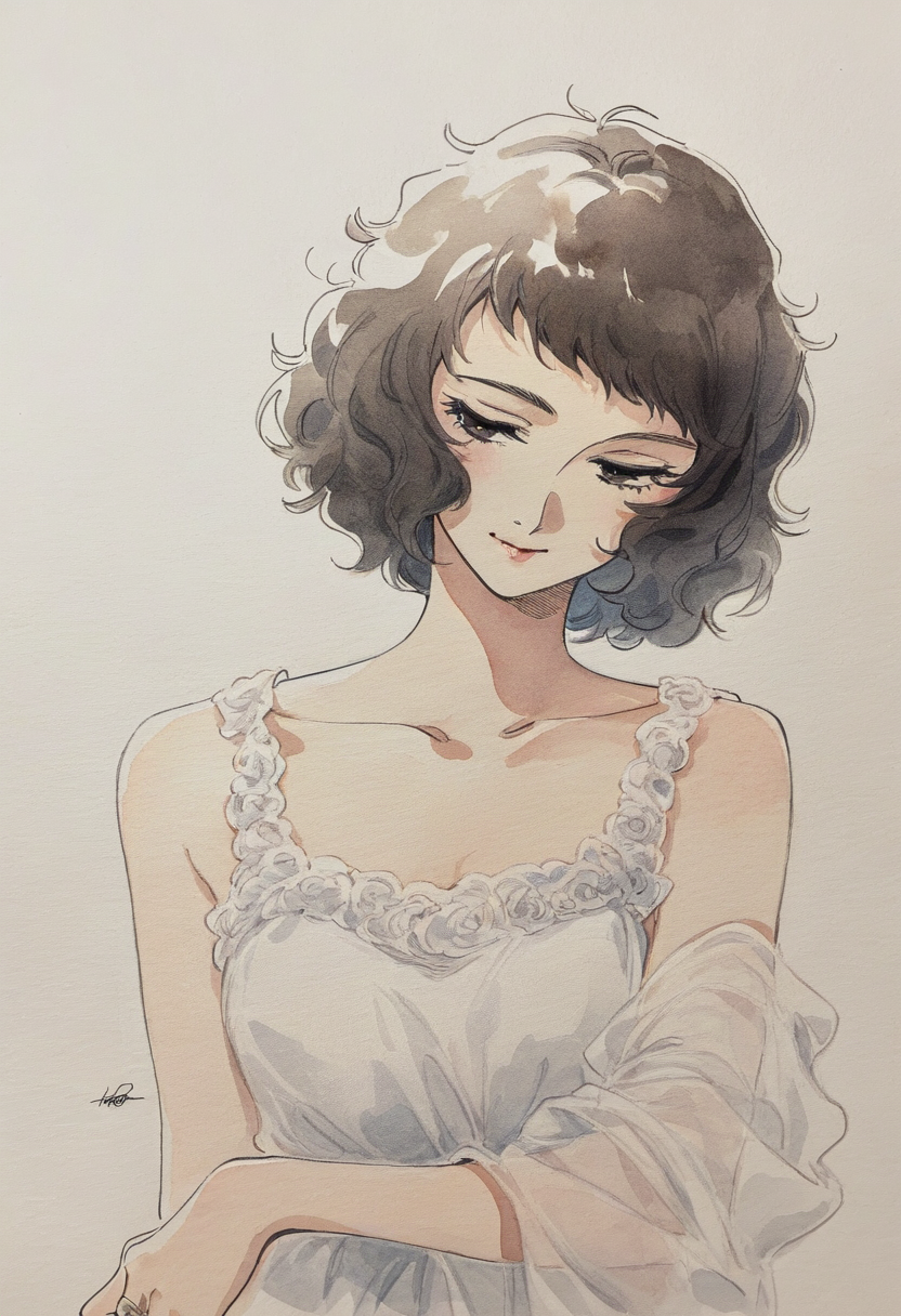 Continuation of the post Bride - Art, Anime, Anime art, Persona, Persona 5, Game art, Games, Neural network art, Kawakami Sadayo, Reply to post, Longpost